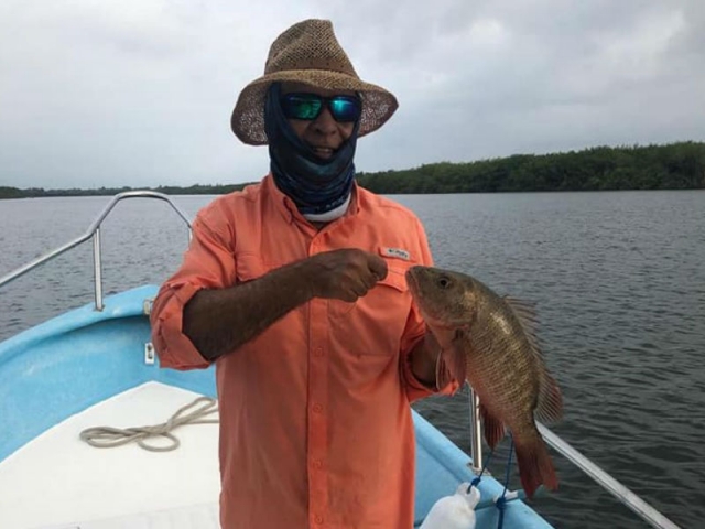 Disfrutando la pesca